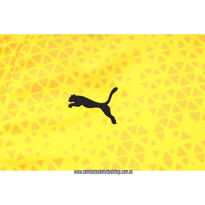 Camiseta de Entrenamiento Borussia Dortmund 23-24 Amarillo